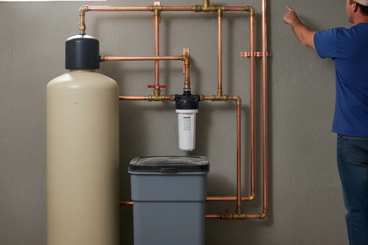 Whole-house water treatment system installed in Thomaston